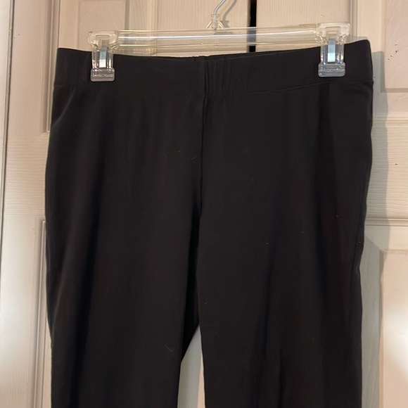 Maurices Black Mid Rise Leggings Cotton Spandex Size Medium - Picture 5 of 16